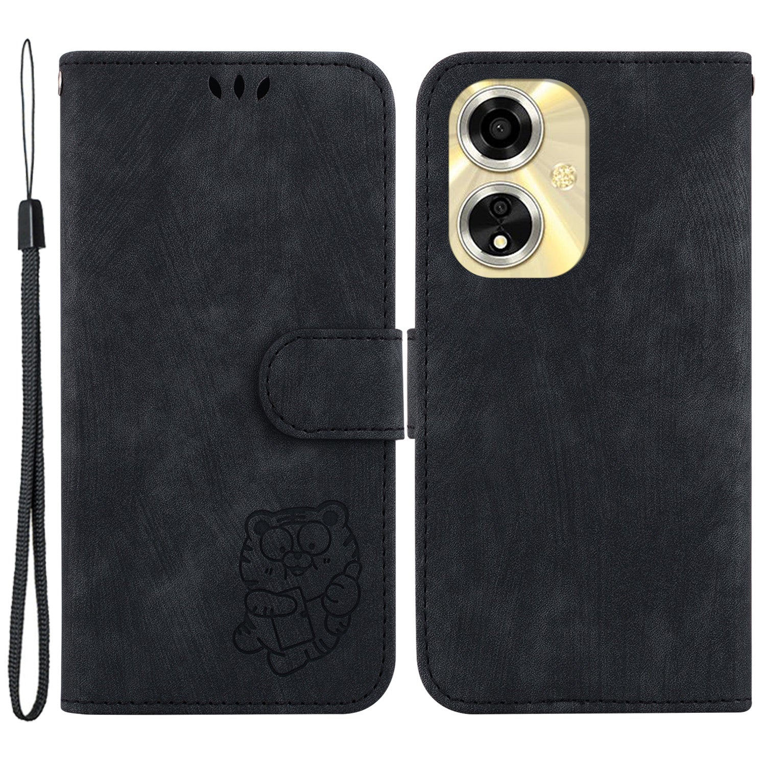 For Oppo A59 5G / A2m 5G Case Cute Tiger PU Leather Wallet Flip Phone Cover For Oppo A59 5G / A2m 5G Case Cute Tiger PU Leather Wallet Flip Phone Cover